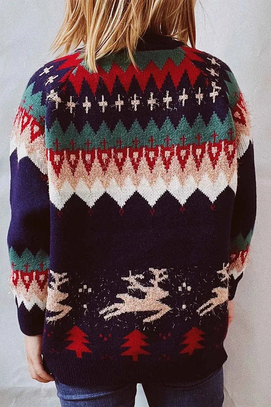 Dames Drop Shoulder Trui – Comfortabele Lange Mouwen Sweater met Ronde Hals 10