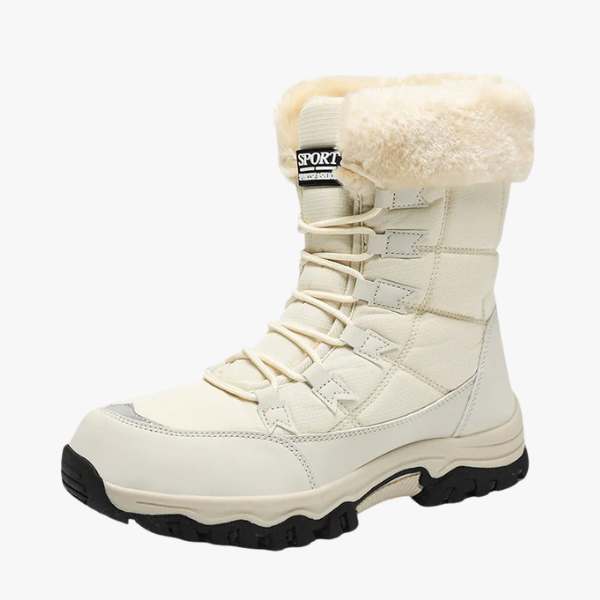 Geïsoleerde Dames Winterlaarzen met Antislipzool en Bontvoering – Warm, Comfortabel en Ergonomisch Ontwerp 1