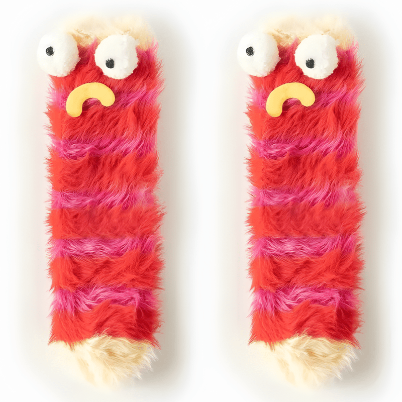 3D Fleece Sokken voor Warme Voeten – Zachte Pluche Sokken in 8 Leuke Ontwerpen voor Optimale Comfort en Warmte 8