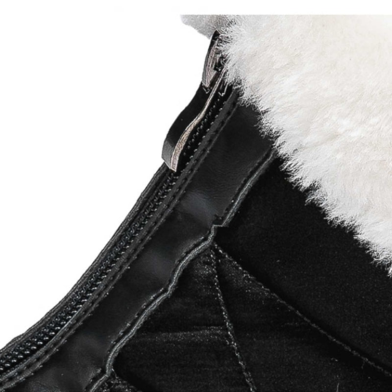 Antislip Warme Sneeuwlaarzen Dames met Ritssluiting – Comfortabel en Duurzaam voor Koude Winterdagen 4