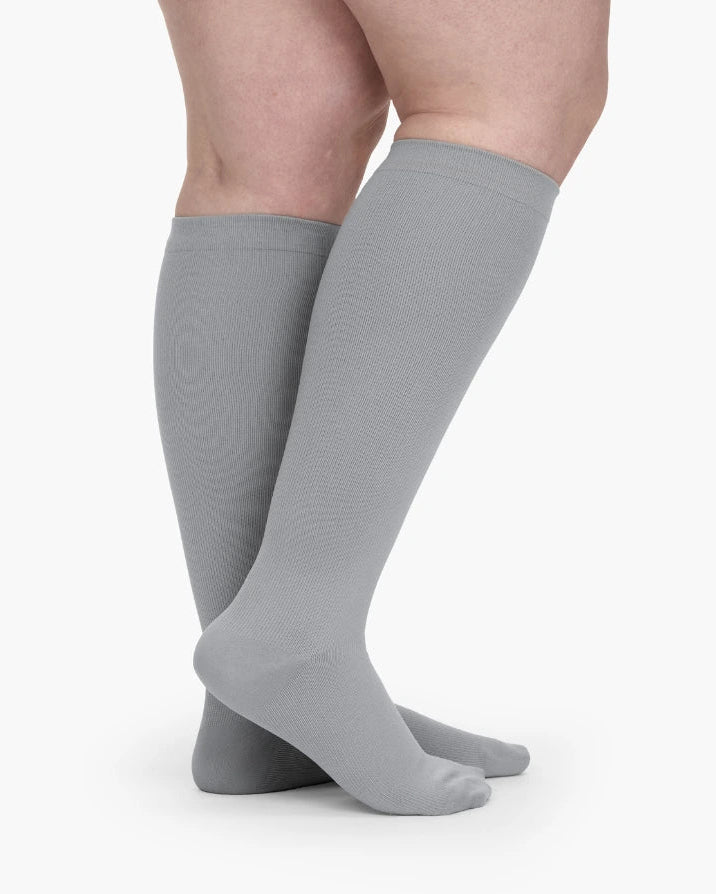 Brede Compressiekousen voor Dames en Heren - Ademend, Comfortabel, Verbetert Bloedsomloop en Vermindert Zwelling 6