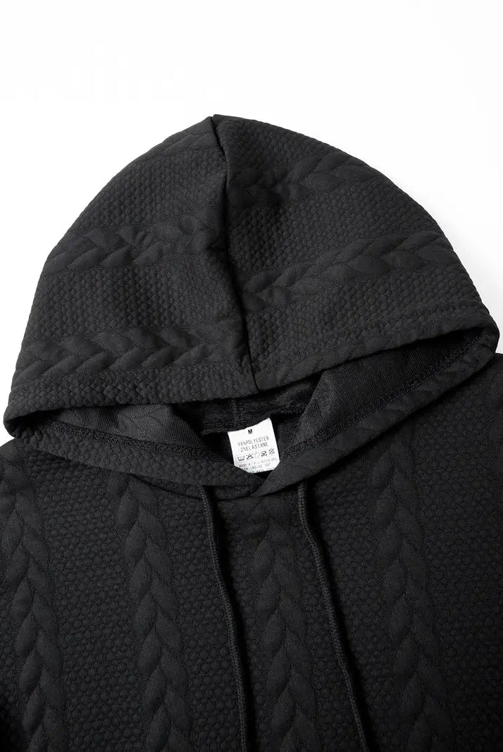 Casual Gebreide Heren Hoodie met Capuchon en Kangoeroezak – Comfortabele Trui voor Elk Seizoen 6