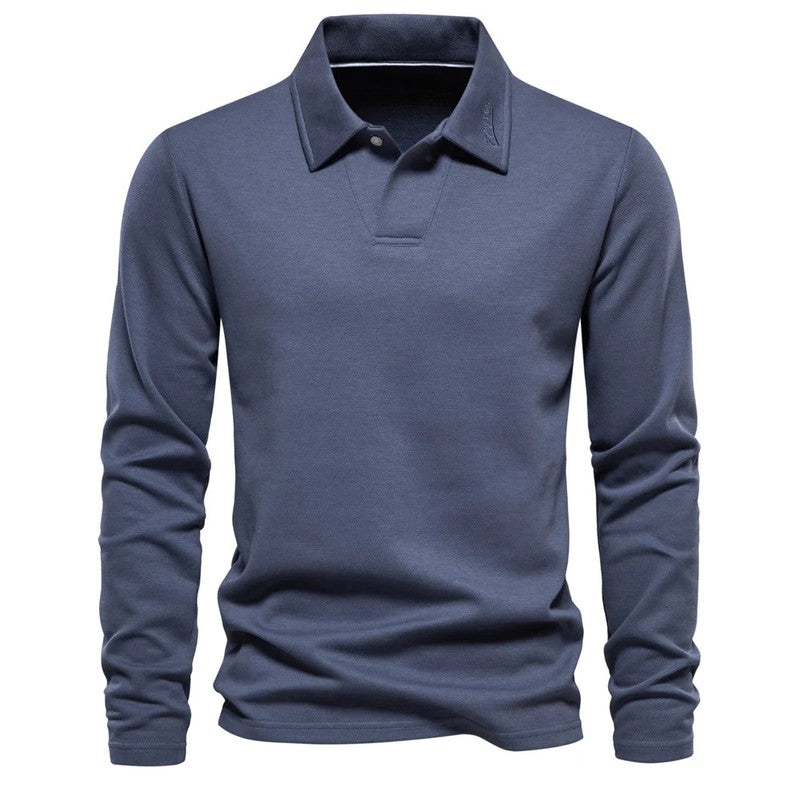 Casual Poloshirt Heren van Ademend Katoen – Stijlvol en Comfortabel in Diverse Kleuren 1