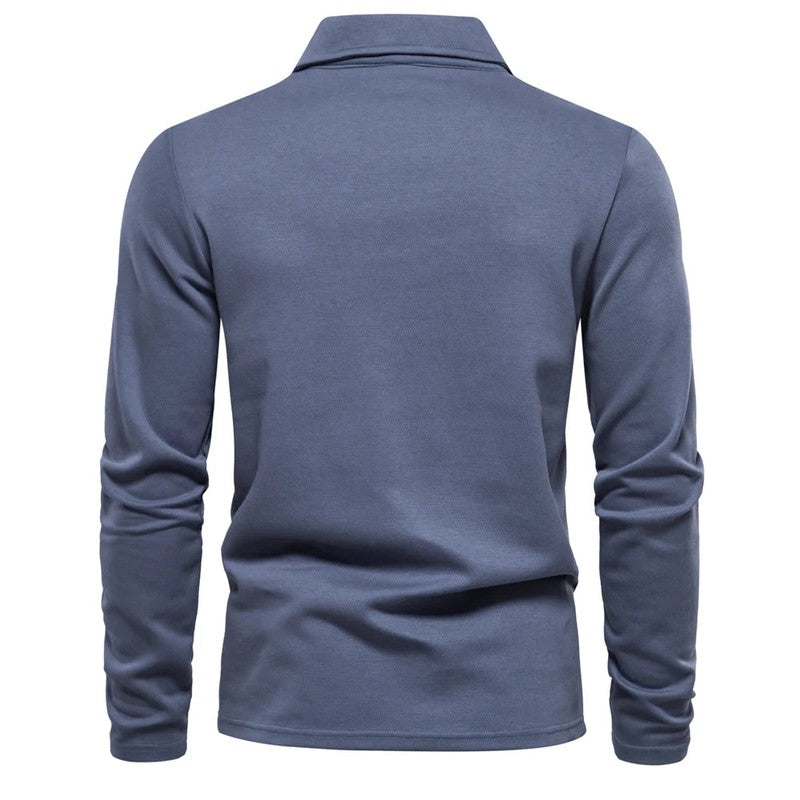 Casual Poloshirt Heren van Ademend Katoen – Stijlvol en Comfortabel in Diverse Kleuren 7