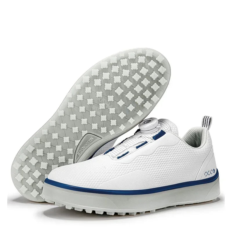 Comfortabele Spikeloze Golfschoenen met Draaiknopsluiting en Orthopedische Binnenzool voor Heren en Dames 4