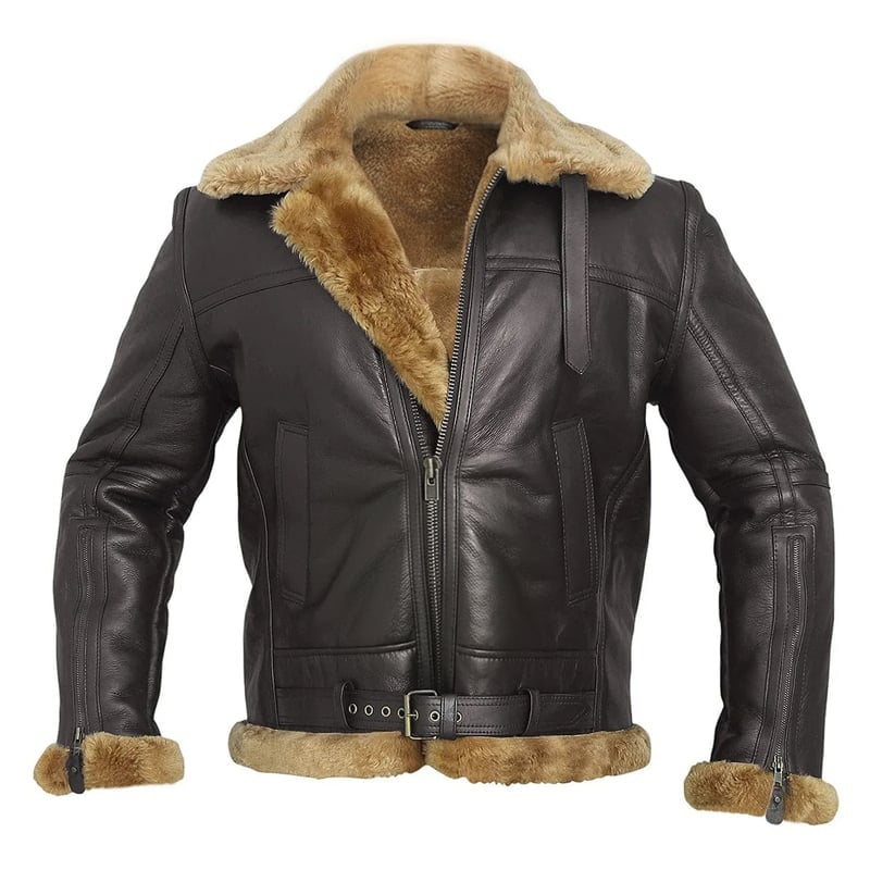 Echt omkeerbaar jack van lamsleer met verstelbare pasvorm – Duurzaam en warm 1