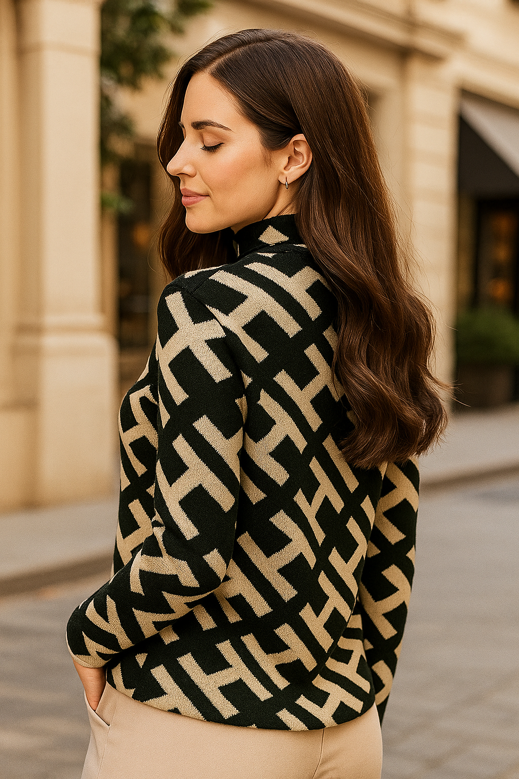 Elegante Gebreide Pullover van Zachte Stof – Casual Comfort voor Elke Gelegenheid 2