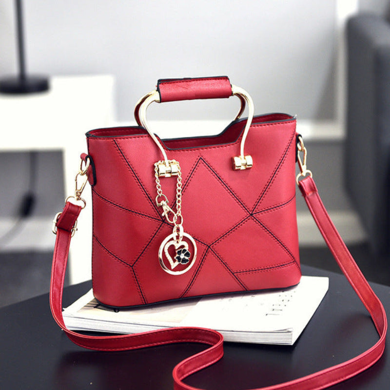 Elegante PU-Leren Handtas Dames met Ruim Interieur en Stevige Ritssluiting - Perfect voor Elke Gelegenheid 2