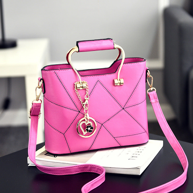 Elegante PU-Leren Handtas Dames met Ruim Interieur en Stevige Ritssluiting - Perfect voor Elke Gelegenheid 4