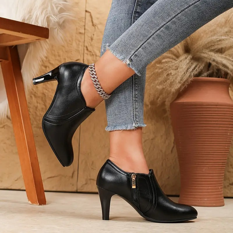 Elegante Vrijetijdsschoenen met Ritssluiting en Spitse Neus – Comfortabele Casual Schoenen voor Dagelijks Gebruik en Speciale Gelegenheden 3