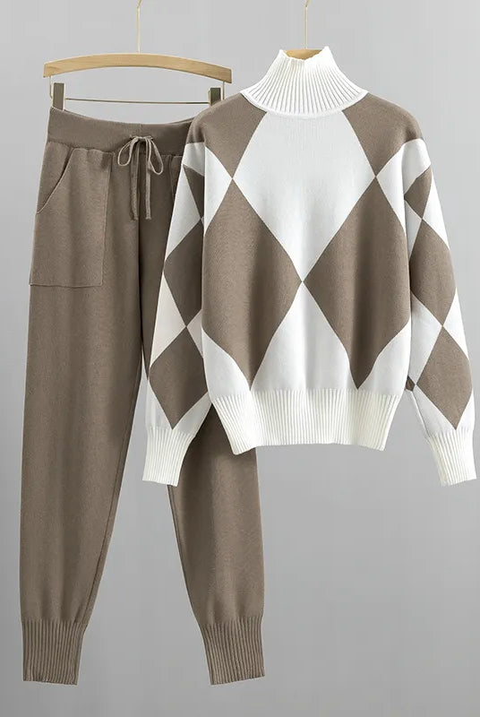 Elegante Tweedelige Set voor Dames – Comfort, Stijl & Veelzijdigheid