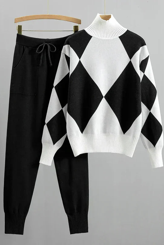 Elegante Tweedelige Set voor Dames – Comfort, Stijl & Veelzijdigheid-01