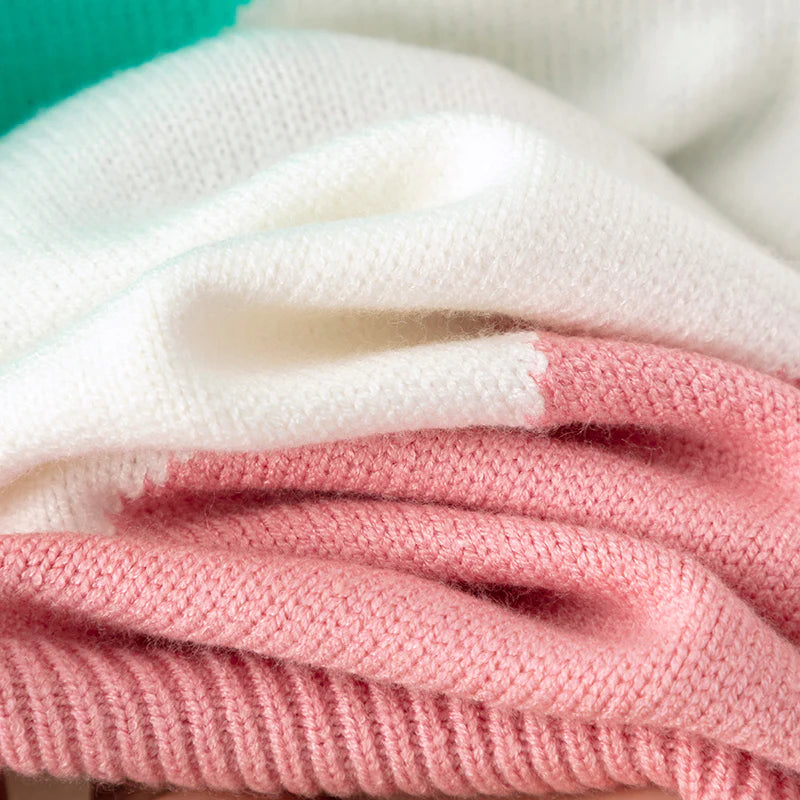 Gestreepte Trui Dames voor Herfst - Comfortabele Pasvorm, Hoge Kwaliteit, Casual en Elegante Stijl 5