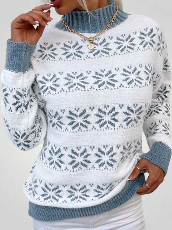 Groene Wollen Damestrui – Warme en Elegante Gebreide Dames Truien voor Herfst en Winter 3