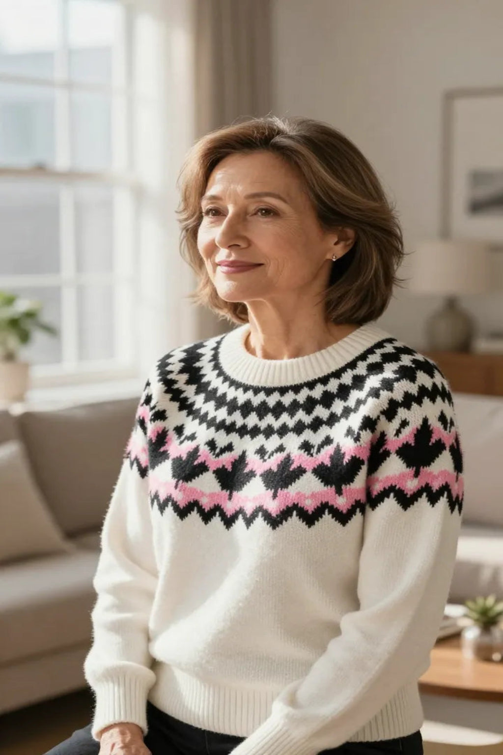 Hoge Hals Trui Dames van Zachte Ademend Stof – Elegante Wintermode voor Comfort en Stijl 3