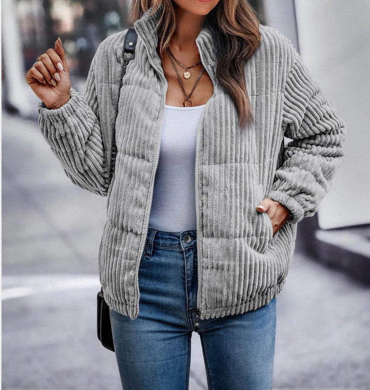 Klassieke Lange Dames Jas van Hoogwaardige Materialen - Comfortabel en Stijlvol voor Winter 4