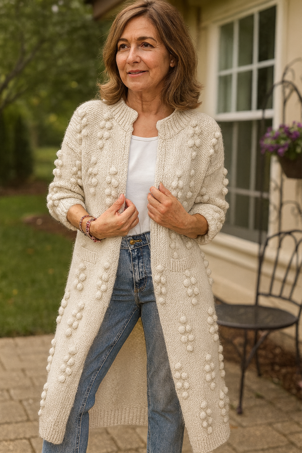 Lange Gewatteerde Dames Winterjas met Verlengd Ontwerp voor Extra Warmte en Bescherming 06