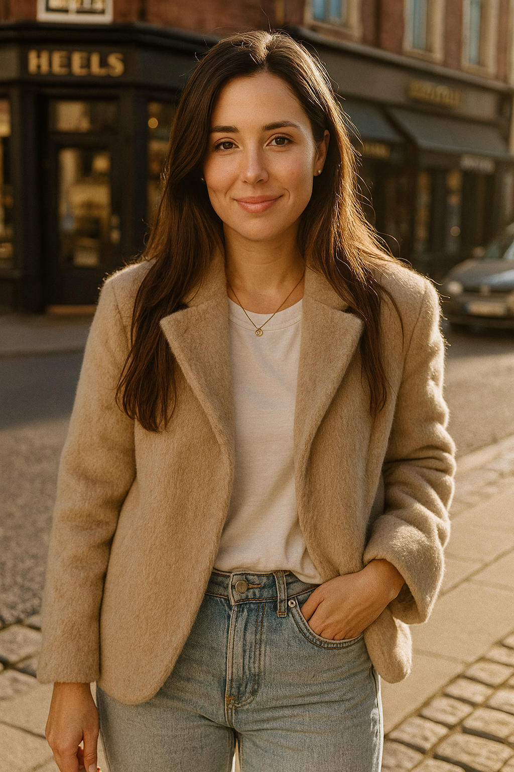 Lange Jas Dames met Zachte Stof en Casual Snit – Perfect voor Koude Dagen 1