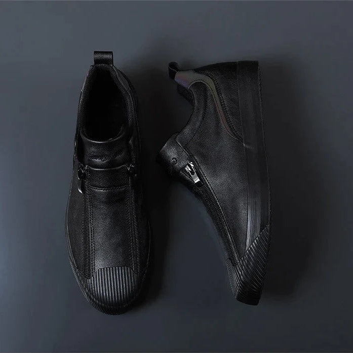 Leren Schoenen met Verhoogde Zool voor Comfort en Stijl – Extra Stabiliteit 1