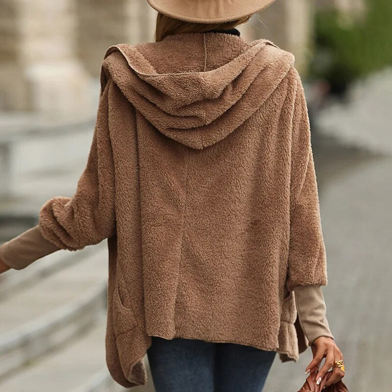 Luxe Dames Fleecejack – Warm en Stijlvol, Hoogwaardige Wol, Verkrijgbaar in Meerdere Kleuren en Maten S-XL 2