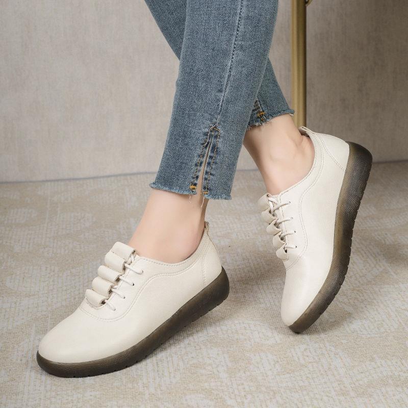 Leren Schoenen met Gewatteerde Steun en Antislipzool – Comfortabele, Ademend en Duurzaam voor Actieve Levensstijl 2