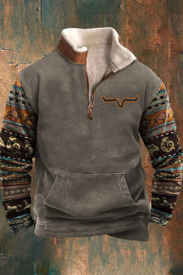 Polo Trui van Zacht Katoen met Intrigerende Prints voor Mannen – Perfecte Pasvorm en Ademend Materiaal 4