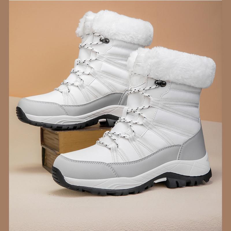 Warme Dames Snowboots Waterdicht met Antislip Zool - Comfortabele Sneeuwlaarzen in Diverse Kleuren, Maat 36-42 0