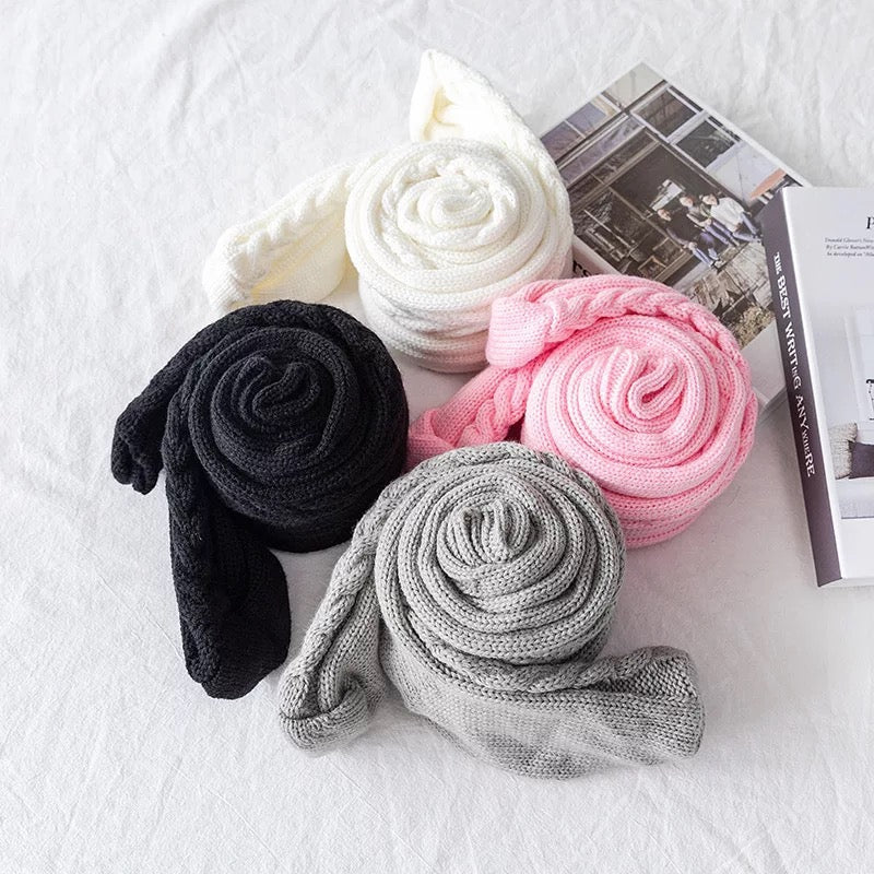 Warme Overknee Wintersokken van Mohairwol voor Koude Dagen – Zacht, Rekbaar en Comfortabel 10