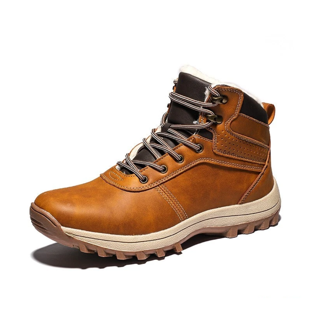 Waterdichte Bergschoenen Dames met Pluche Voering en Antislip Zool voor Winterwandelingen 6