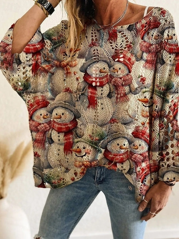 Zachte Gehaakte Trui voor Dames – Comfortabele Warmte & Stijlvolle Pasvorm 2