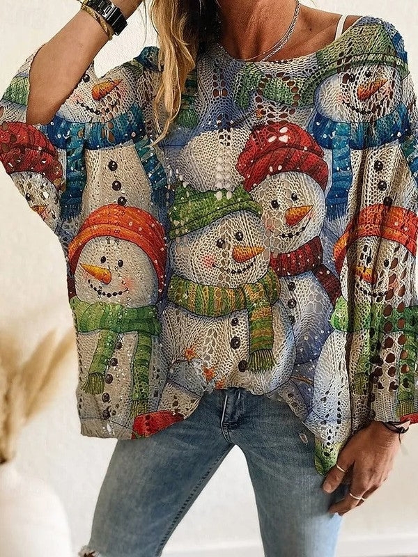 Zachte Gehaakte Trui voor Dames – Comfortabele Warmte & Stijlvolle Pasvorm 4