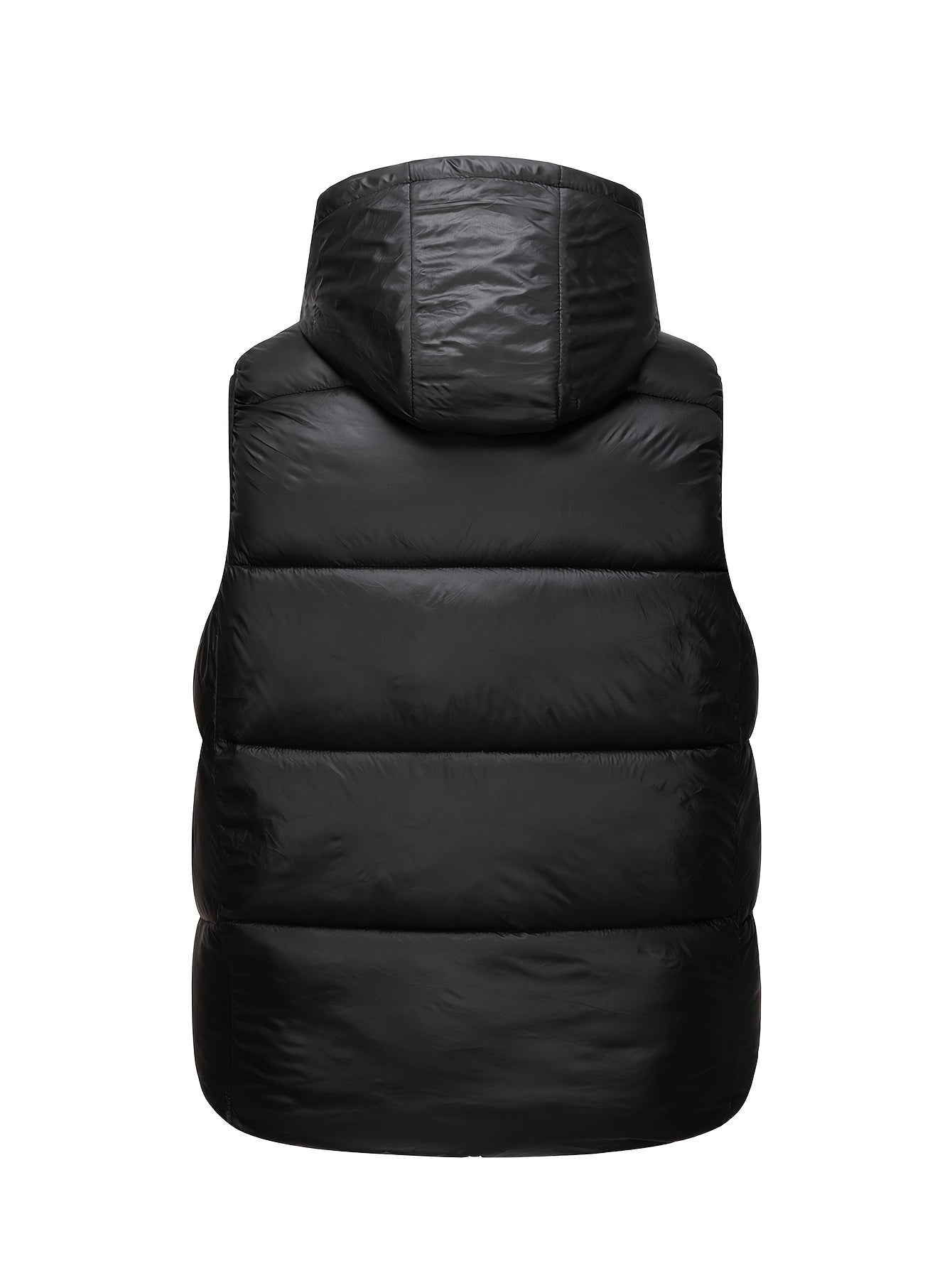 Zwart Dames Vest met Afneembare Capuchon en Waterbestendige Buitenlaag – Thermisch Puffervest voor Optimale Warmte en Comfort 8