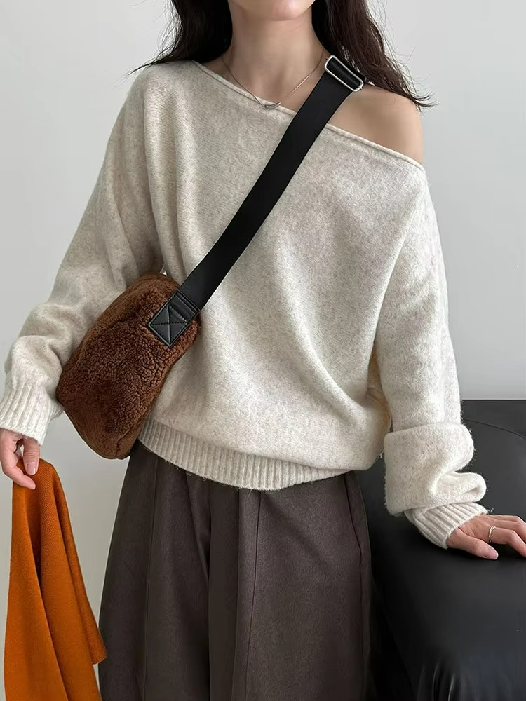 Zachte Oversized Gebreide Trui – Comfortabele en Stijlvolle Damestrui-06