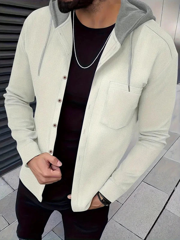 Casual Hoodie Jas met Zak – Lichte Alledaagse Bovenkleding 2