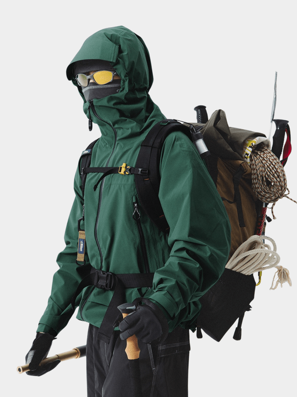 Waterdichte Ademende Beschermende Shell Jas voor Heren - 4