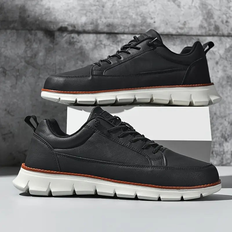 Leren Sneakers – Lichtgewicht Casual Schoenen voor Dagelijks Comfort 12