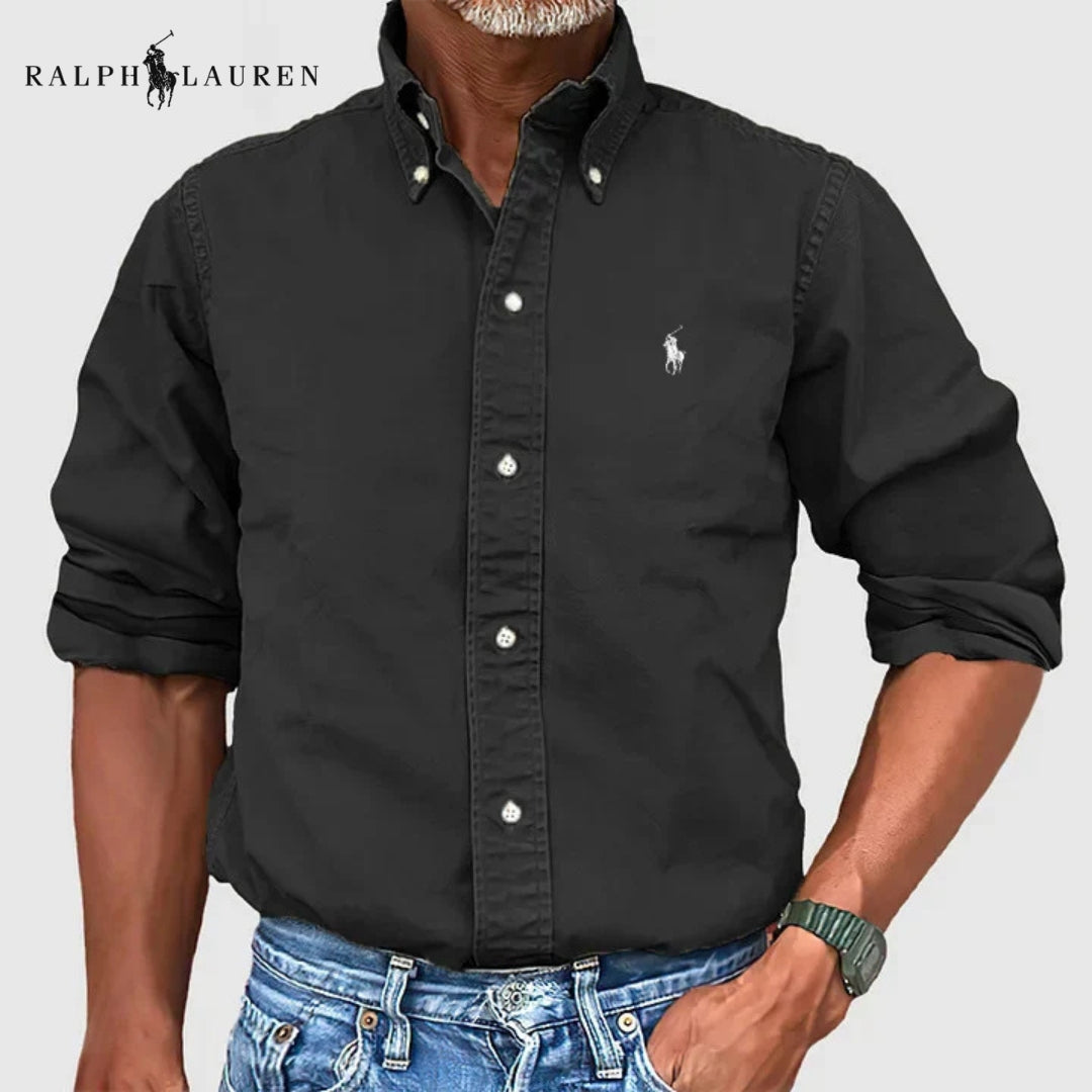 (1+1 Gratis) Mike® | Casual herenoverhemd met lange mouwen