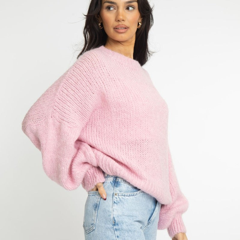 Oversized Gebreide Trui – Zachte Losse Pullover voor Dagelijks Comfort 1