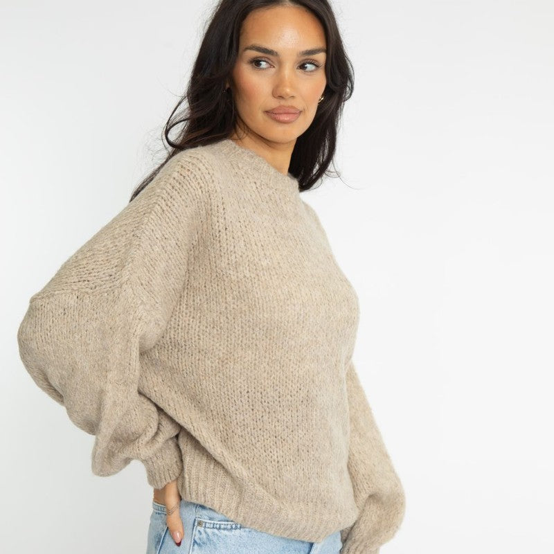 Oversized Gebreide Trui – Zachte Losse Pullover voor Dagelijks Comfort 4