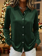 Retro Fluwelen Kerstshirt 