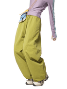 Unisex Losse Colorblock Hasso Stitch Broek – Comfortabele Streetwear Broek met Modern Design - 13