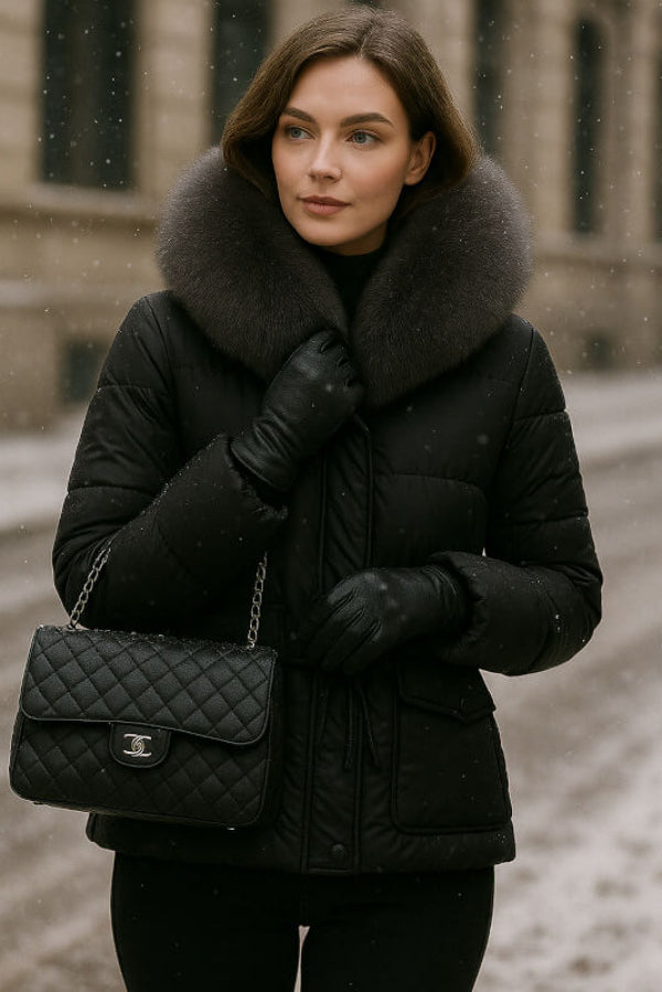 Winter Parka – Warme & Waterdichte Damesjas met Dons-Katoen Vulling voor Extreem Weer 5