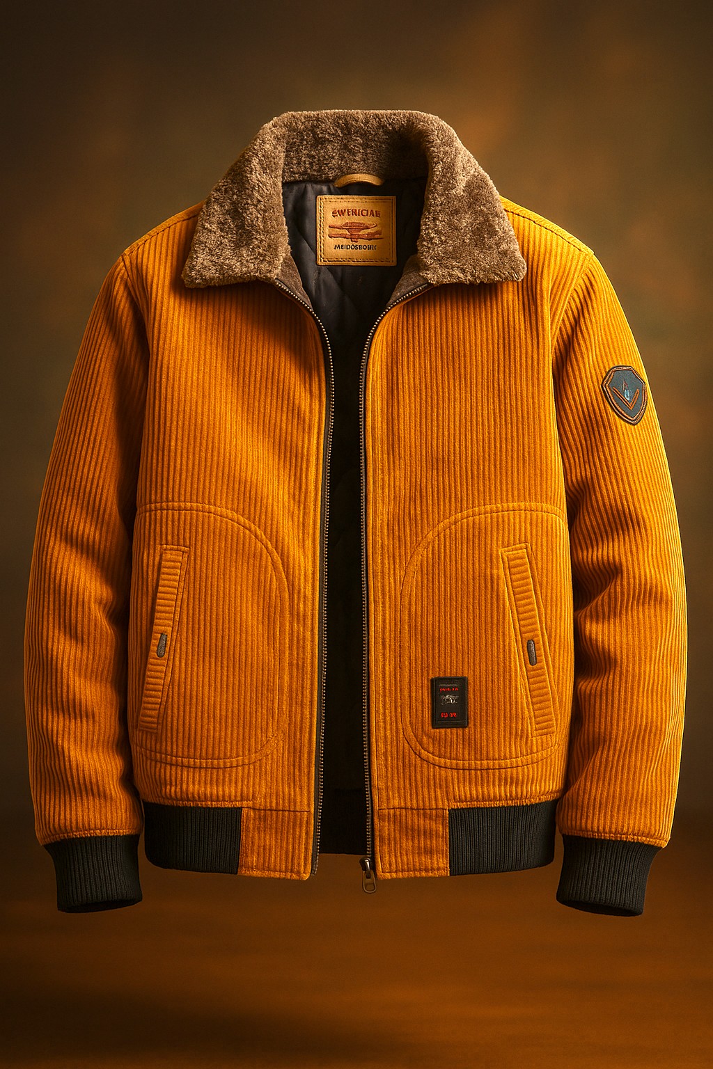 Geribbelde Corduroy Jas voor Heren – Stijlvolle & Comfortabele Jas voor Elke Gelegenheid 3