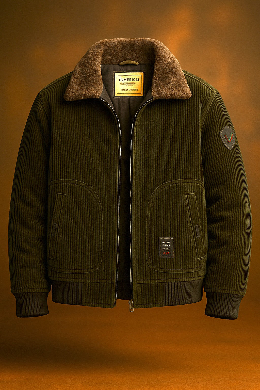 Geribbelde Corduroy Jas voor Heren – Stijlvolle & Comfortabele Jas voor Elke Gelegenheid 6