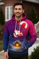 Kersttrui Heren met Capuchon - Feestelijk Seizoensmotief in Diverse Maten voor Winter en Feestdagen 2