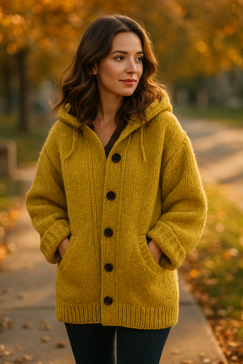 Lange Winterjas Dames met Capuchon - Warme en Stijlvolle Lange Zwarte Jas voor Koude Dagen 4