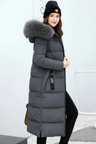 Lange Winter Parka Dames met Capuchon - Waterafstotend, Tot aan de Knieën, Ideaal voor Koude Dagen 4