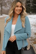 Moderne Lange Winterjas Dames van Hoogwaardige Materialen – Gewatteerde Jas met Stijlvolle Details en Comfortabele Pasvorm 3