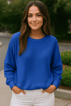 Elegante Gebreide Trui Dames – Zacht en Veelzijdig voor Dagelijks Gebruik, Casual en Comfortabel 4