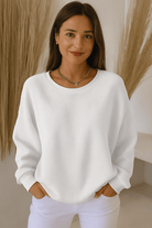 Elegante Gebreide Trui Dames – Zacht en Veelzijdig voor Dagelijks Gebruik, Casual en Comfortabel 7